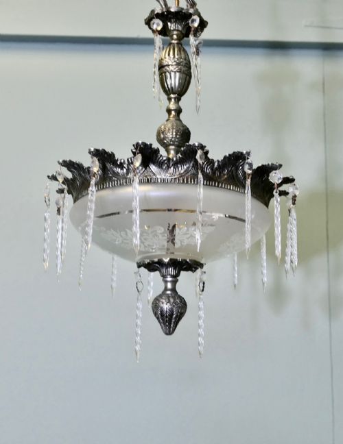 FRENCH CRYSTAL CHANDELIER - ADDITIONAL PHOTO 4