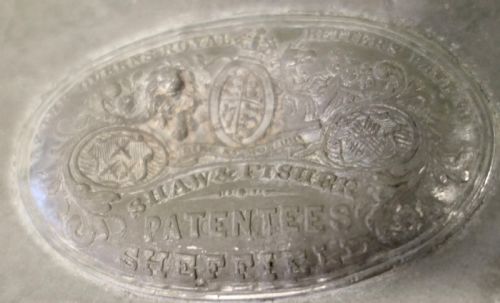 AN EARLY LARGE PEWTER MEAT PLATTER BY SHAW AND STEWART - ADDITIONAL PHOTO 1