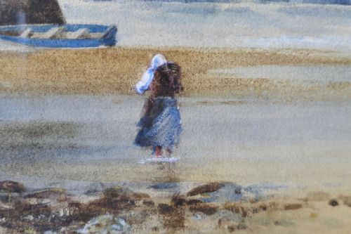 FRAMED AND GLAZED WATERCOLOUR SIGNED ALBERT PROCTER - ADDITIONAL PHOTO 3