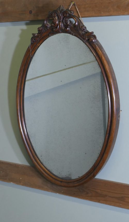 OVAL WALL HANGING MIRROR - ADDITIONAL PHOTO 3
