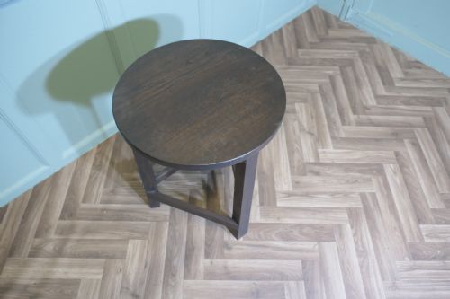 ENGLISH OAK CRICKET TABLE - ADDITIONAL PHOTO 2
