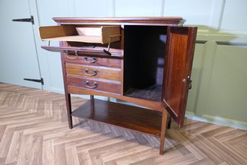 EDWARDIAN MUSIC CABINET - ADDITIONAL PHOTO 3
