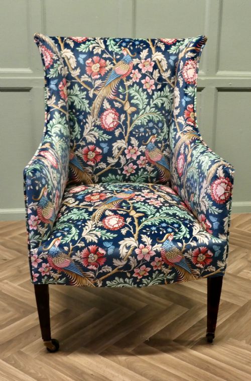 WING BACK OCCASIONAL CHAIR - ADDITIONAL PHOTO 4