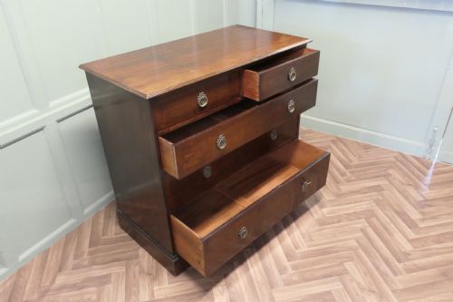 19TH CENTURY MAHOGANY CHEST OF DRAWERS BY GILLOWS - ADDITIONAL PHOTO 5