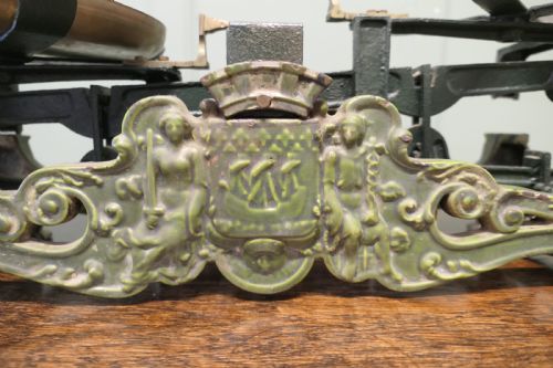ATTRACTIVE 19TH CENTURY FRENCH GROCERS BALANCE SCALES - ADDITIONAL PHOTO 2