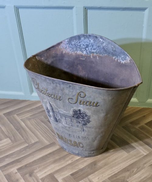 19TH CENTURY FRENCH VINEYARD GRAPE HOD FROM CHATEAU SUAU BARSAC - ADDITIONAL PHOTO 2