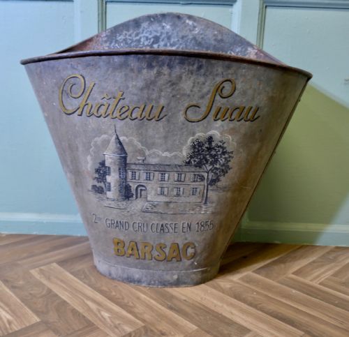 19TH CENTURY FRENCH VINEYARD GRAPE HOD FROM CHATEAU SUAU BARSAC - ADDITIONAL PHOTO 5