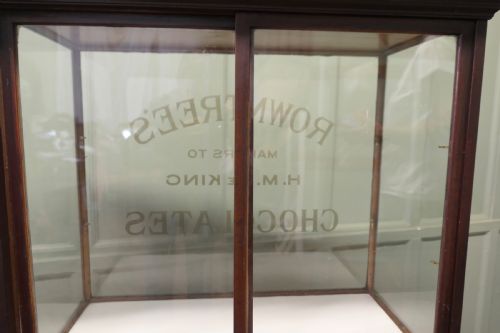 A PAIR SWEET SHOP DISPLAY CABINETS ROWNTREES CHOCOLATES - ADDITIONAL PHOTO 5
