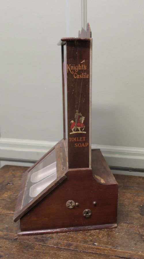 KNIGHTS CASTILE CHEMIST SHOP DISPLAY SOAP MECHANICAL DISPENSING CABINET - ADDITIONAL PHOTO 3