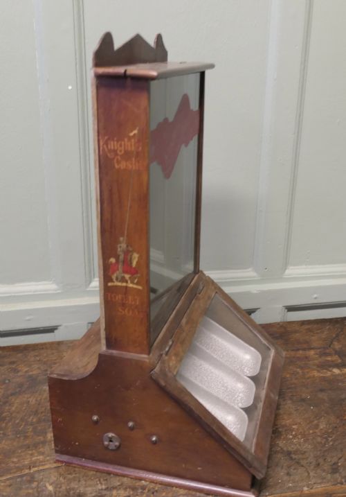 KNIGHTS CASTILE CHEMIST SHOP DISPLAY SOAP MECHANICAL DISPENSING CABINET - ADDITIONAL PHOTO 4