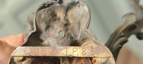 EARLY 19TH CENTURY BRONZE HAT AND COAT HOOKS - ADDITIONAL PHOTO 4