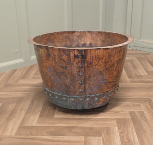 19TH CENTURY RIVETED ANTIQUE COPPER - ADDITIONAL PHOTO 5