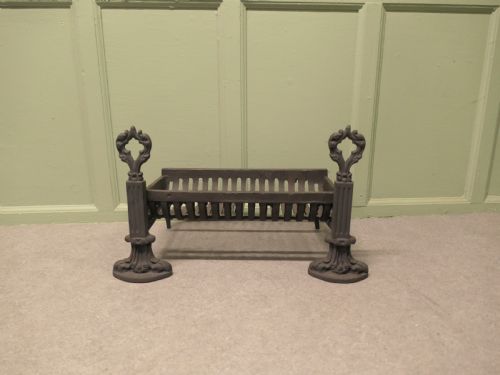 Inglenook Fire Grate on Andirons