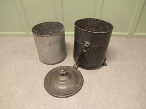 ART DECO GOTHIC COAL BUCKET - ADDITIONAL PHOTO 2