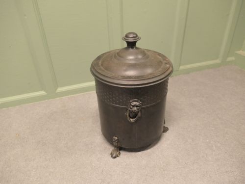 ART DECO GOTHIC COAL BUCKET - ADDITIONAL PHOTO 3