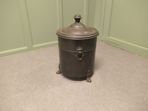 ART DECO GOTHIC COAL BUCKET - ADDITIONAL PHOTO 4