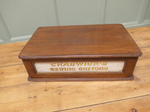 CHADWICKS SEWING COTTONS HABERDASHERY DISPLAY CASE - ADDITIONAL PHOTO 3
