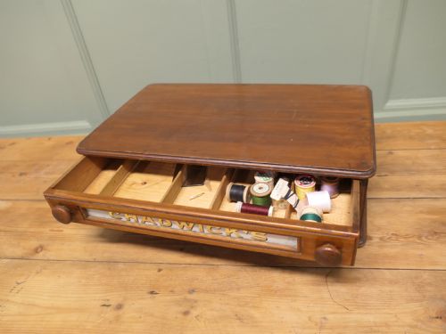 CHADWICKS SEWING COTTONS HABERDASHERY DISPLAY CASE - ADDITIONAL PHOTO 4