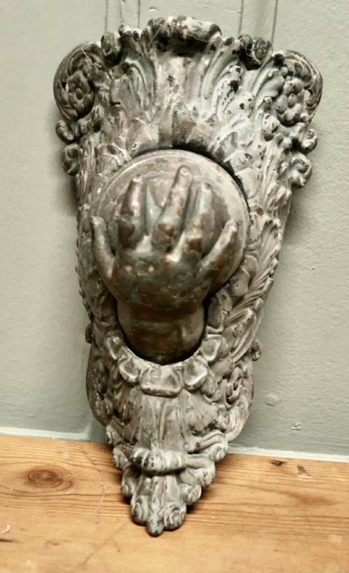 FRENCH BRONZE BILLIARD BALL CORNER POCKET - ADDITIONAL PHOTO 3