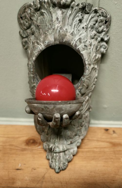 FRENCH BRONZE BILLIARD BALL CORNER POCKET - ADDITIONAL PHOTO 4