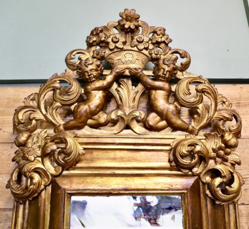 19TH CENTURY REGENCY GILT MIRROR - ADDITIONAL PHOTO 4