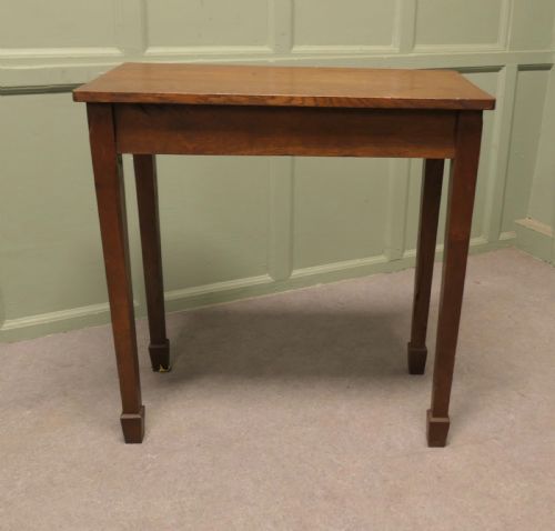 ARTS AND CRAFTS OAK OCCASIONAL TABLE OR SIDE TABLE - ADDITIONAL PHOTO 3