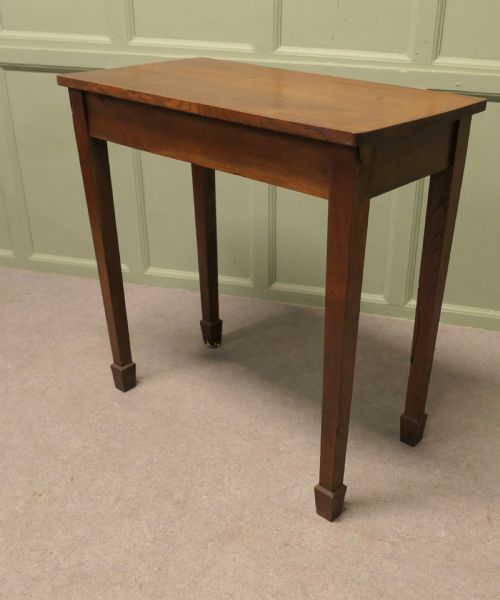 ARTS AND CRAFTS OAK OCCASIONAL TABLE OR SIDE TABLE - ADDITIONAL PHOTO 4