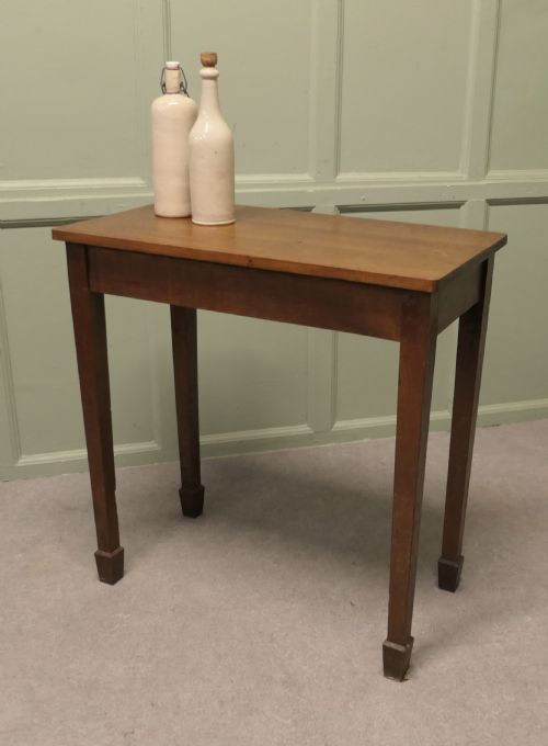 ARTS AND CRAFTS OAK OCCASIONAL TABLE OR SIDE TABLE - ADDITIONAL PHOTO 5