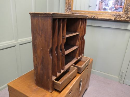 FRENCH POST OFFICE FILING SHELF - ADDITIONAL PHOTO 1
