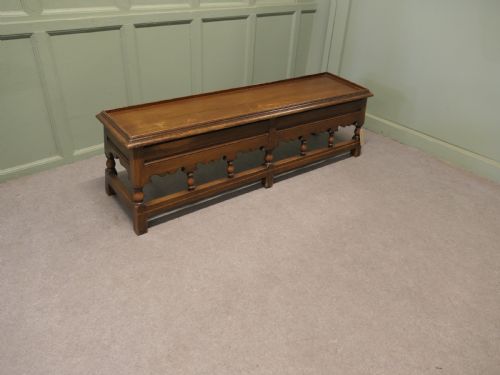 HALL BENCH BOOT STORE OR TWEED WINDOW SEAT - ADDITIONAL PHOTO 4