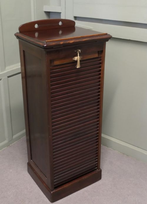 VICTORIAN PEDESTAL FILING CABINET RECEPTION DESK GREETER