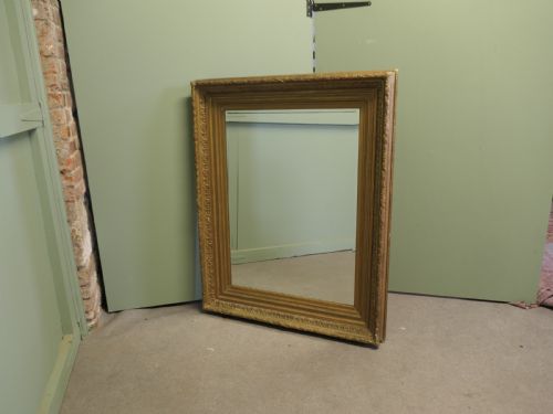 LARGE 19TH CENTURY DECORATIVE GILT WALL MIRROR - ADDITIONAL PHOTO 4