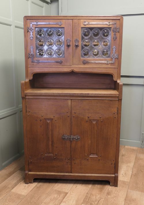 Golden Oak Dresser or Cupboard Designed for Liberty