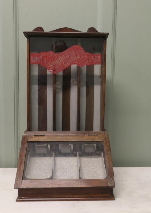 Knight’s Castile Soap Shop Display, Mechanical  Dispensing Cabinet