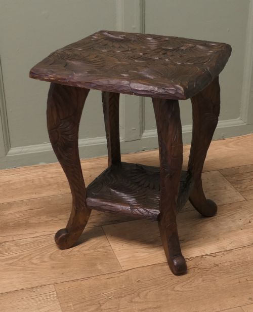 Arts and Crafts Chunky Sunflower Side Table by Liberty