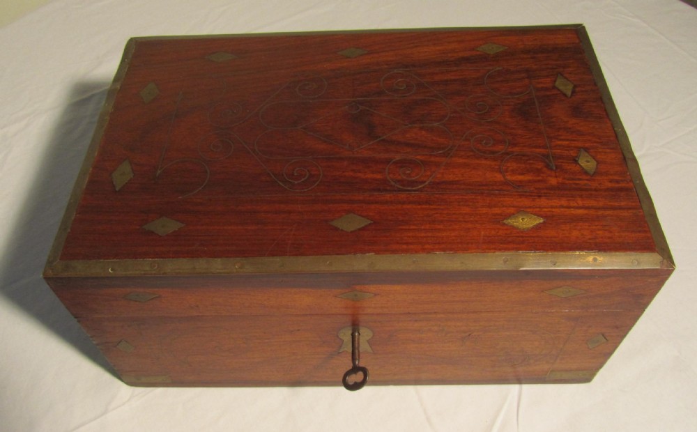 Brass Bound Gentleman’s Travelling Box