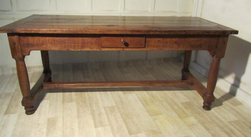 Early 19th Century Large French Oak Table