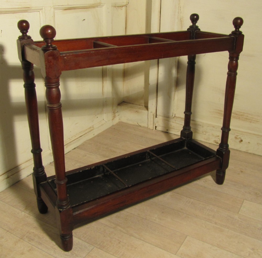 A Mahogany Stick or Umbrella Stand
