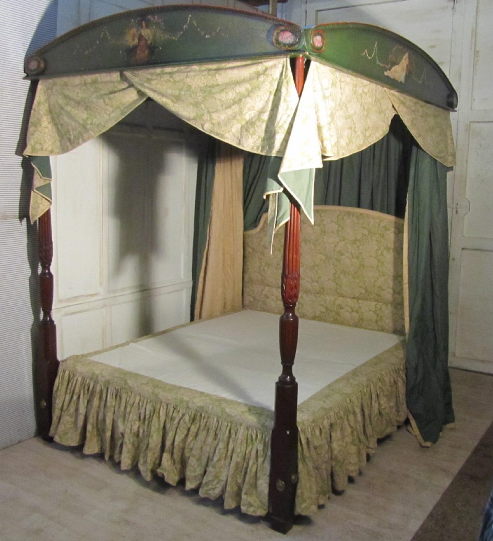 Superb Full Tester 4 Poster King-size Double Bed