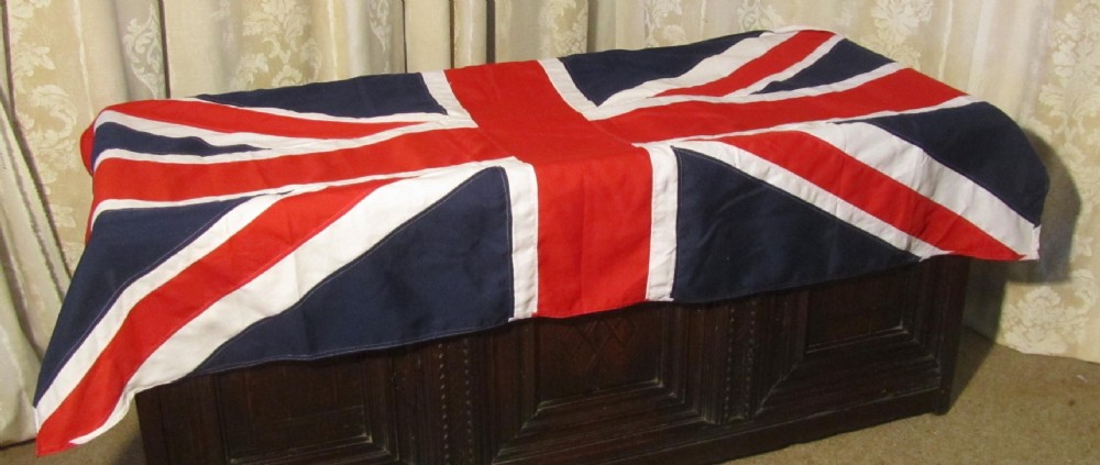 A Classic Large Sewn Union Jack Flag