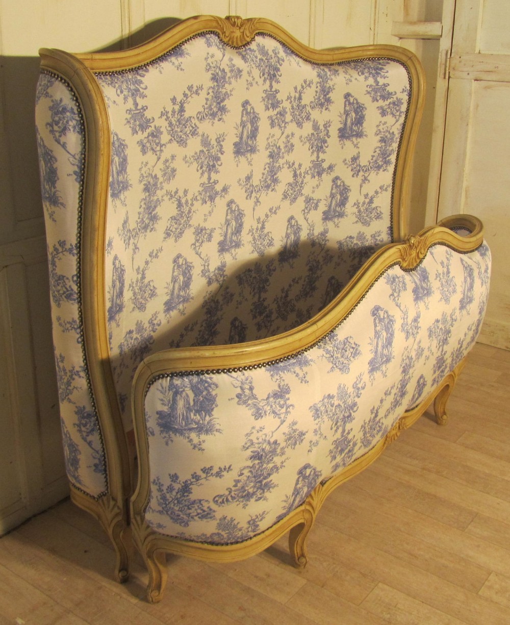 19th C French Corbielle Chateau Double Bed