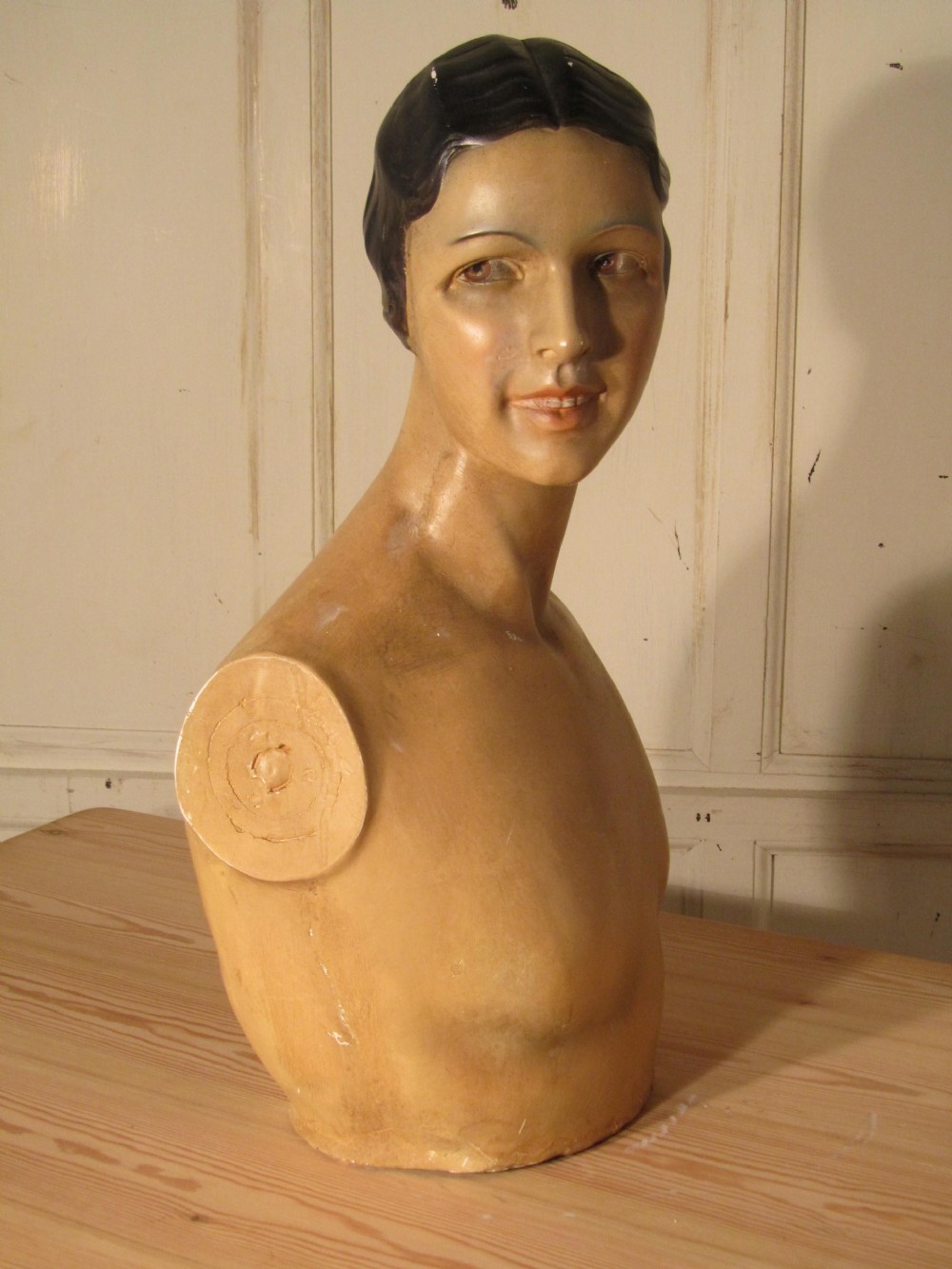A French Art Deco Bra Mannequin 