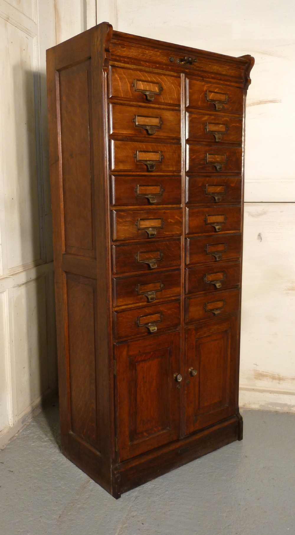 The Advance Letter Filing Cabinet, Made in Oak