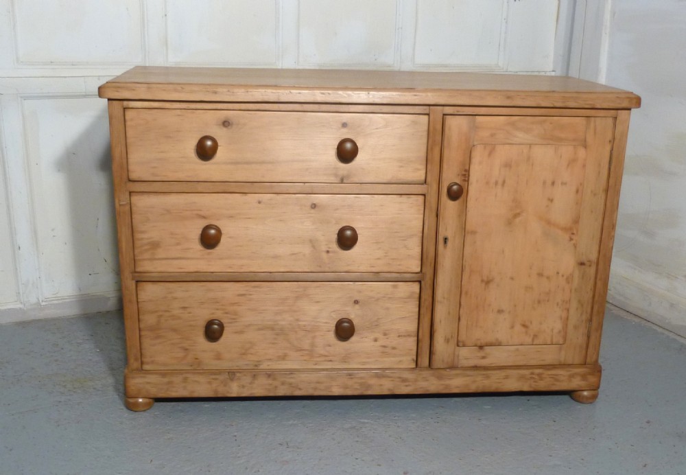 Victorian Pine Dresser Sideboard or Chest of Drawers