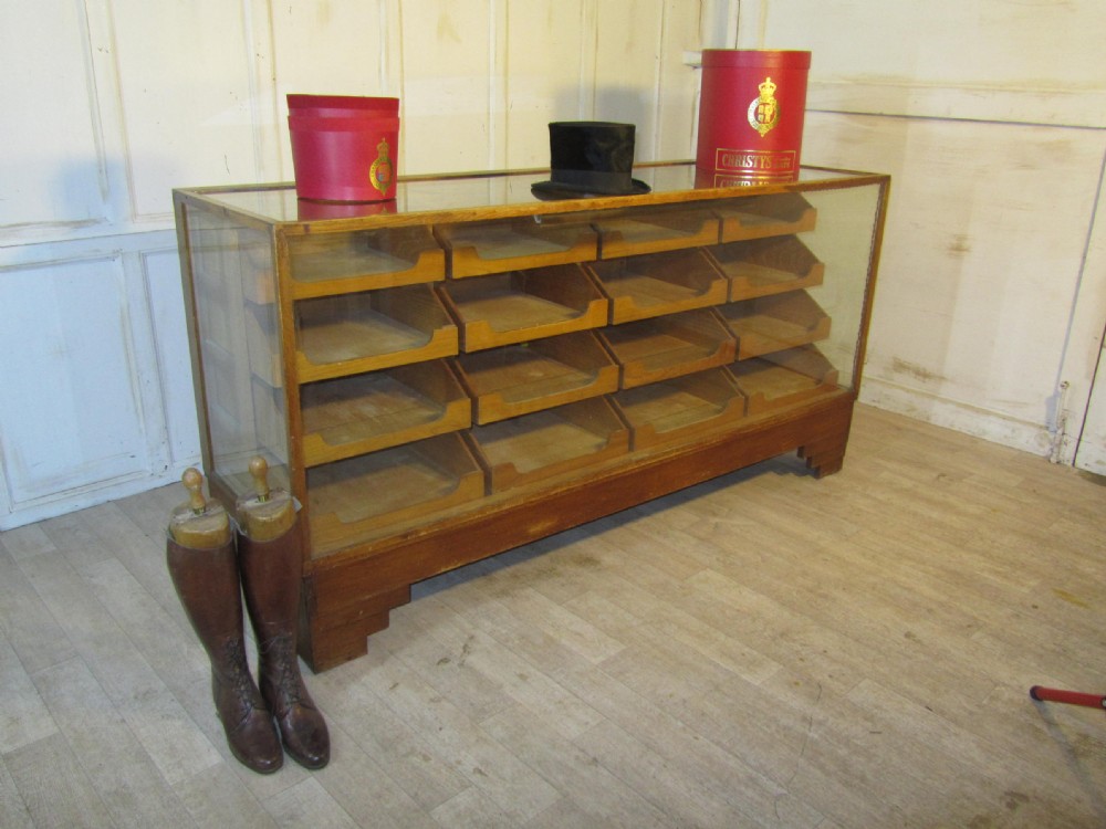 Art Deco Haberdashery Shop Counter, Shop Display