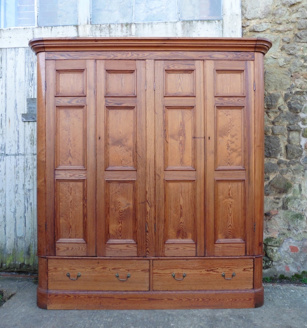 Victorian Pitch Pine Housekeepers Cupboard 
