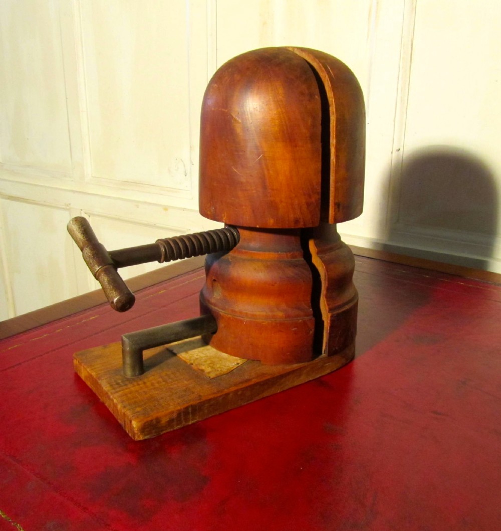 French Victorian Milliners Hat Stretcher,
