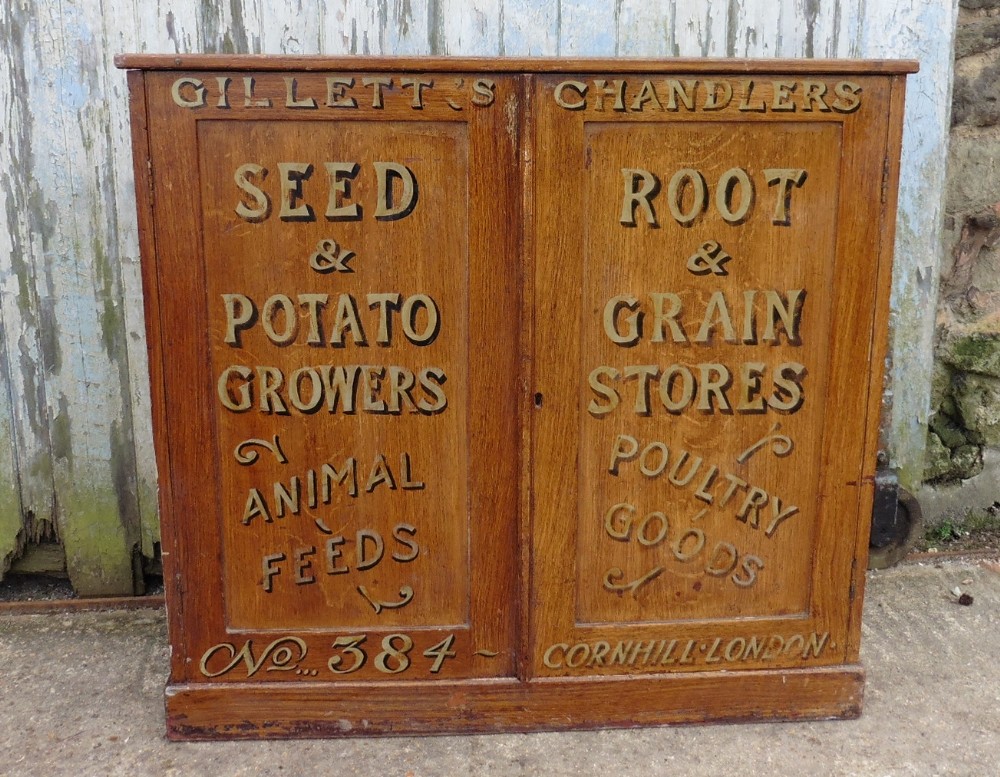 Victorian Painted Cupboard, Gillett’s London