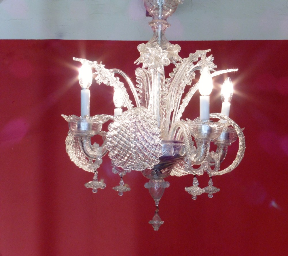 Superb Venetian Art Deco Chandelier