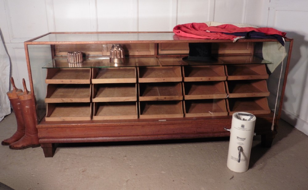 Art Deco Haberdashery Shop Counter, Shop Display